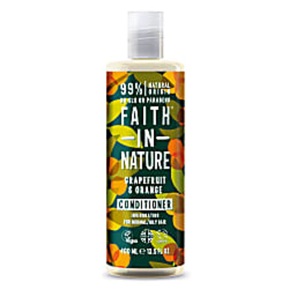 Faith in Nature Kondicionieris Greipfrūts un apelsīns normāliem un taukainiem matiem 400ml x 6