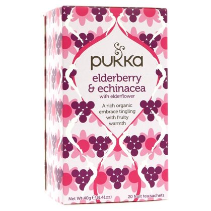 Pukka Tēja Plūškoks un ehināceja (20 maisiņi) x 4
