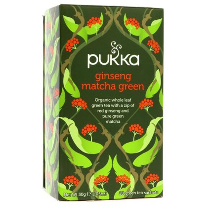 Pukka Tēja Ginseng Matcha Green (20 maisiņi) x 1