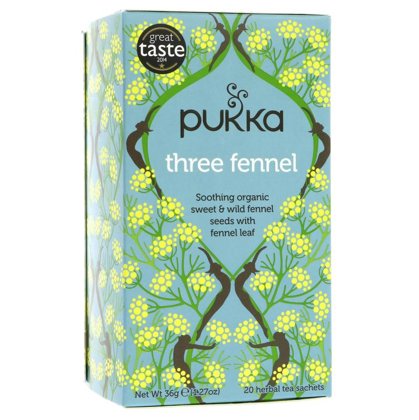 Pukka Tēja Fenhelis Three Fennel (20 maisiņi) x 4