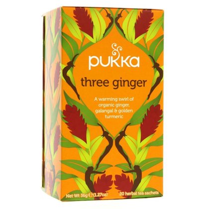 Pukka Tēja Ingvera Three Ginger (20 maisiņi) x 1