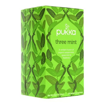 Pukka Tēja Piparmētru Three Mint (20 maisiņi) x 4