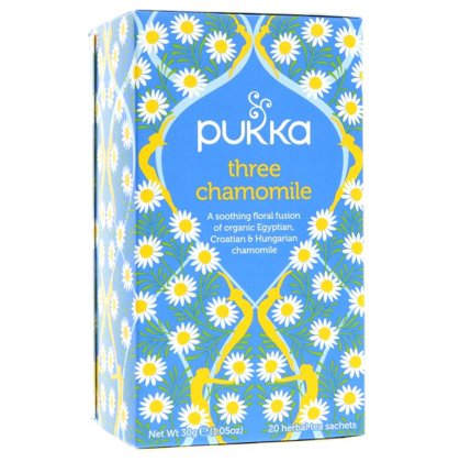 Pukka Tēja Kumelīšu Three Chamomile (20 maisiņi) x 4
