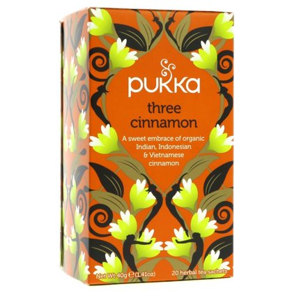 Pukka Tēja Kanēļa Three Cinnamon (20 maisiņi) x 4